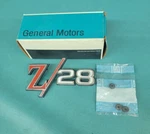 Nos 1969 Chevy Camaro Z/28 Z28 Rear Tail End Panel Emblem Badge Gm 8701333. Fixed Price $89.95.