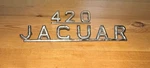 Jaguar Trunk/boot Badge BD26762 For Xk-e, S, 420, MK2, MK10, And Emblem. Fixed Price $19.00.