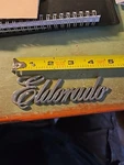 Vintage Cadillac Eldorado Script Emblem Gm 20288599. Fixed Price $50.00.