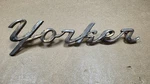 Original 1955-1956 Chrysler New "yorker" Quarter Panel Emblem #1547499. Fixed Price $22.50.