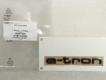 New Oem Genuine Audi Black Optic "e-tron" Emblem Lettering 4KE-071-803. Fixed Price $33.00.