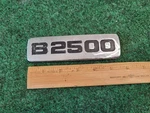 1998-2001 Mazda B2500 Fender Emblem Logo Nameplate Badge ZZP0-51-714 Oem 1M4. Fixed Price $13.99.
