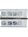 New Genuine Mercedes-benz G550 Emblems. Part 463-817-18-00. From Mbusa Direct.. Fixed Price $75.50.