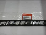Genuine Honda (ridgeline) Nameplate Emblem 75722-T6Z-A01. Fixed Price $97.50.