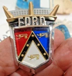 1955 1956 Ford Nos Body Side Emblem W/retainer BM7325662B B6A 7925666C. Fixed Price $115.00.
