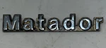 1974-1978 Amc Matador #3672054 #71404 Script Emblem Original Oem W/studs. Fixed Price $16.96.