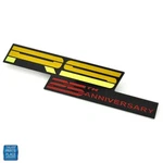 1992 Camaro 25TH Anniversary Dash Emblem Yellow Red Gm 10181725. Fixed Price $24.99.