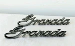 Granada Emblem Name Set D5DB-16B114-AA Badge Vintage 1975-78 Fit Ford. Fixed Price $16.98.