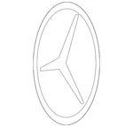 Genuine Mercedes-benz Emblem 906-817-10-16-5337. Fixed Price $13.16.