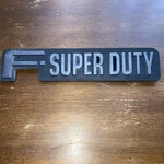 1992 1993 1994 1995 1996 Ford F-super Duty Fender Emblem. Fixed Price $49.00.