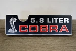 Ford 1993 Svt Cobra & Intake Manifold 5.8 Liter Emblem Plaque Plate 351. Fixed Price $69.99.