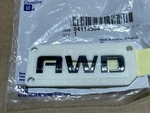 Awd Liftgate Name Plate Letters Black 2018-2024 Chevrolet Equinox Oem 84114504. Fixed Price $30.00.