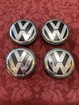 Set Of 4 Vw Volkswagen 56MM 2.2" Wheel Center Hub Cap 1J0-601-171 Silver. Fixed Price $50.00.