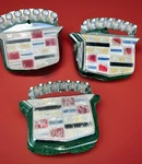 Lot Of 3 Trunk Cadillac Emblem 1980 Seville/ El Dorado 64-68. Fixed Price $99.00.