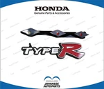 Honda Civic Ep Type-r Red & Badge Emblem Set 75732-S5T-E11 E01 F/s Genuine. Fixed Price $79.00.