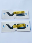 2X New Oem Badge V8 Emblem Land Rover Defender L663 2020 M8B2-001B40-BB Gray !. Fixed Price $99.00.