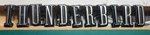 Ford Thunderbird Front Letter Emblems 1973 1976 + D6SB-16098-AA Script. Fixed Price $80.00.