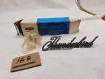 Nos Oem 1970-1976 Ford Thunderbird Front Fender Emblem Nameplate D2SZ-16098-A. Fixed Price $55.95.