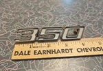 Gm Chevrolet Camaro Vintage Muscle Car 350 Emblem Badge Nameplate Logo 3963234. Fixed Price $19.00.