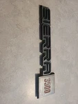 1981 87 Gmc Sierra 3500 Truck Fender Emblem. Fixed Price $28.00.