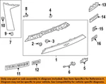 Gm Oem 11-24 Traverse Limited Lift Gate Exterior Trim-nameplate 23166686. Fixed Price $35.22.