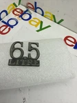 1973 1974 Pontiac Grand Trunk Emblem 6.5 Liter Script 1975 Oem Nameplate. Fixed Price $19.99.