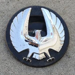 1964 65 66 Chrysler Imperial Fuel Door Emblem Oem Chrome Black 2404726 Rat Rod. Fixed Price $124.95.
