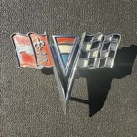 Oem Gm 1963 1964 Chevy Corvette Emblem Front Nose Hood Ornament Molding 3797400. Fixed Price $60.00.