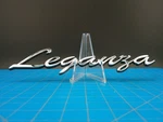 Daewoo Leganza Script Emblem Chrome Nameplate Badge Trunk Rear Logo 1999-2002. Fixed Price $27.99.