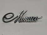 Vintage Dodge Monaco Emblem Ornament Logo Badge Car Part Script 4017272. Fixed Price $24.99.