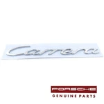Porsche 911 "carrera" Chrome Emblem Insignia Logo Script 99155923701 Oem. Fixed Price $69.95.