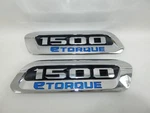 New Oem 2019-2024 Dodge Ram 1500 Left & Right Hood Emblem Trim. Fixed Price $53.99.
