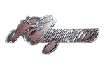 Cadillac Deville D'elegance Dash Emblem Bezel Nameplate Script Vintage 80S Oem. Fixed Price $14.98.