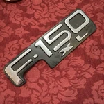 96-02 Ford F-150 Xl Side Door Emblem F65B-16B114-BC Logo Sticker Badge Decal. Fixed Price $12.50.