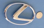 Lexus Rear "l" Emblem Oem Chrome 2542 4" 2.75" Trunk Lid ES300 01 02 03 04 05?. Fixed Price $19.99.