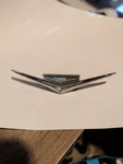 Chevrolet Impala Fender Emblem Part #3791999 C-2. Fixed Price $21.00.
