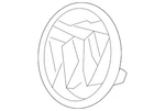 Genuine Gm Front Grille Tri-shield Logo 09056280. Fixed Price $285.00.