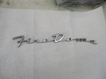Fender Nameplate For 1952 Desoto Fire Dome Models Mopar Script # 1456550. Fixed Price $79.95.