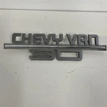 Nos 1985-1989 Chevrolet Chevy Van 30 Fender Emblem Gm # 14052243 Oem 14060365. Fixed Price $45.00.