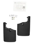Set Of 4 - Front And Rear Black Molded Splash Guard W/ford Oval Oem Superduty. Fixed Price $140.00.