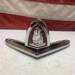 Oem Mopar 1946 1947 1948 Plymouth P15 Hood Emblem Badge Ornament Chrome #1149072. Fixed Price $50.00.