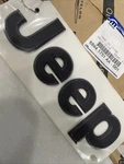 Oem Mopar 2018-2026 Jeep Wrangler Gladiator Fender Side Emblem Nameplate Gray. Fixed Price $74.99.