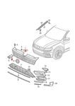 Genuine Holder For Lettering Vw Tiguan 5NA8539579B9. Fixed Price $45.17.