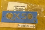 New 2014-2022 Infiniti QX50 Rear Emblem Badge P/n 84890-3WW0A Oem. Fixed Price $75.00.