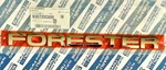 Subaru Forester Hatch Emblem Letter Mark 93073SC000. Fixed Price $39.95.
