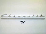 Trunk Emblem Script Chevrolet 1954 Chevy Belair 210 150. Fixed Price $42.95.