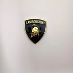 Lamborghini Front Hood Metal Sticker Bull Emblem Badge Fit Gallardo 65*56MM. Fixed Price $60.00.