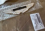 Genuine Aston Martin Dbx Bonnet Boot Emblem Badge Oem MY83-404A74-AB (180MM). Fixed Price $195.00.