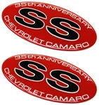 2002 Chevrolet Camaro Ss 35TH Anniversary Front Fender Emblem Pair HT10307879 X2. Fixed Price $49.95.