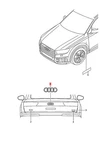 Genuine Audi Q7 4MB 4MG Emblem Anthracite 4M0853742F716. Fixed Price $61.71.